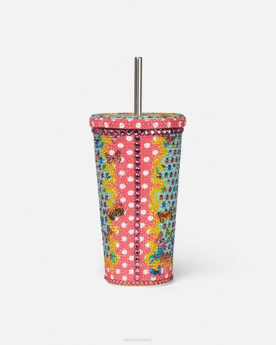 Versace ropa interior y ropa de playa mujer taza de viaje mariposas de cristal 6BPV1194 imprimir