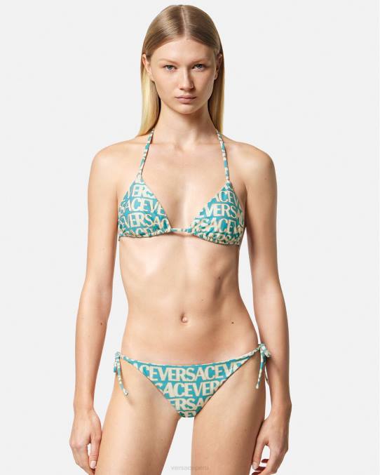 Versace ropa interior y ropa de playa mujer braguitas de bikini por toda la prenda 6BPV1128 imprimir