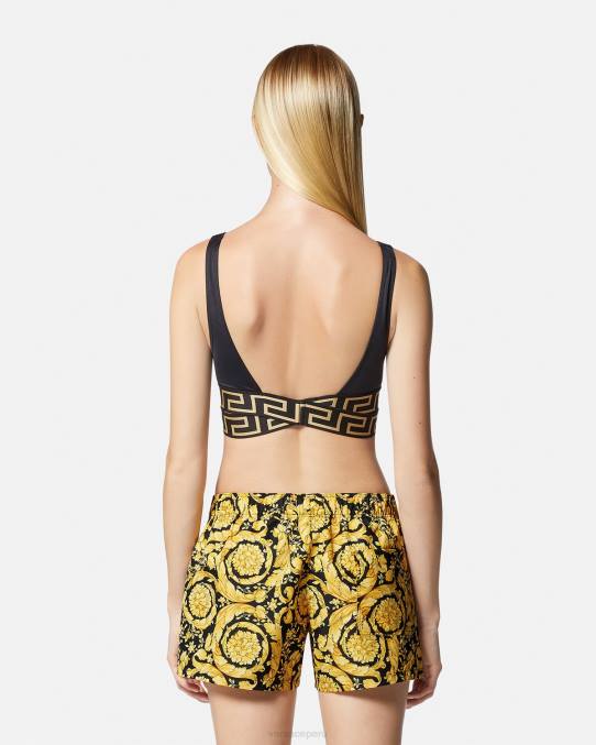 Versace ropa interior y ropa de playa mujer shorts de baño barrocos 6BPV1140 imprimir
