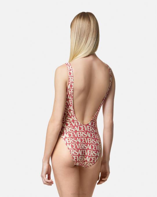 Versace ropa interior y ropa de playa mujer traje de baño de una pieza 6BPV1129 imprimir
