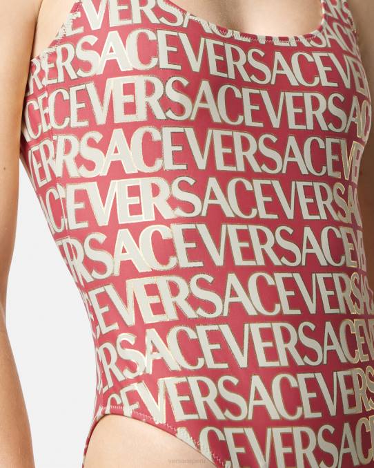 Versace ropa interior y ropa de playa mujer traje de baño de una pieza 6BPV1129 imprimir