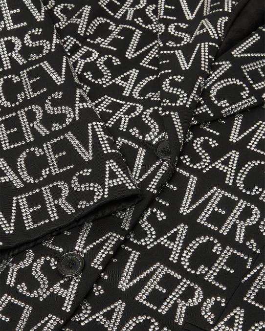 Versace ropa mujer blazer con cristales 6BPV115 un color