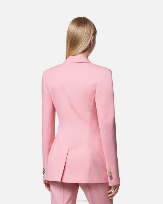 Versace ropa mujer blazer con medusa y botonadura sencilla 6BPV108 un color