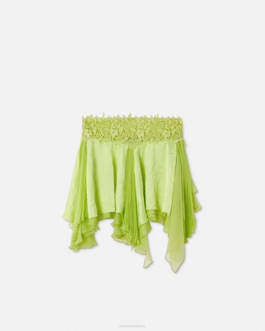 Versace ropa mujer minifalda de encaje 6BPV188 cal