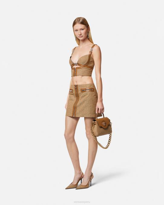 Versace ropa mujer minifalda por toda la prenda 6BPV164 imprimir