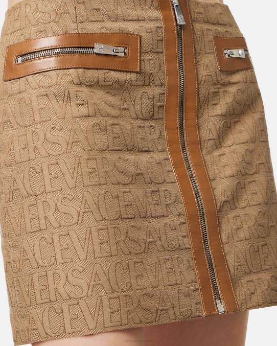 Versace ropa mujer minifalda por toda la prenda 6BPV164 imprimir