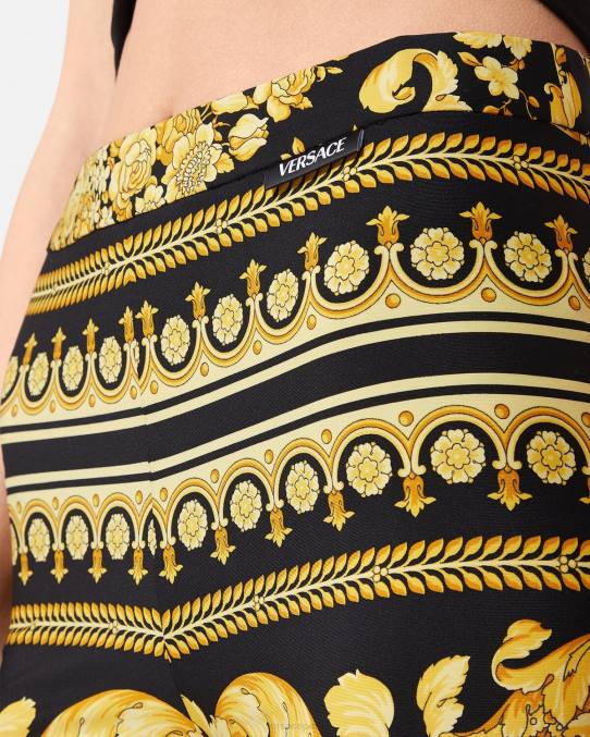 Versace ropa mujer leggings barrocos 6BPV199 imprimir