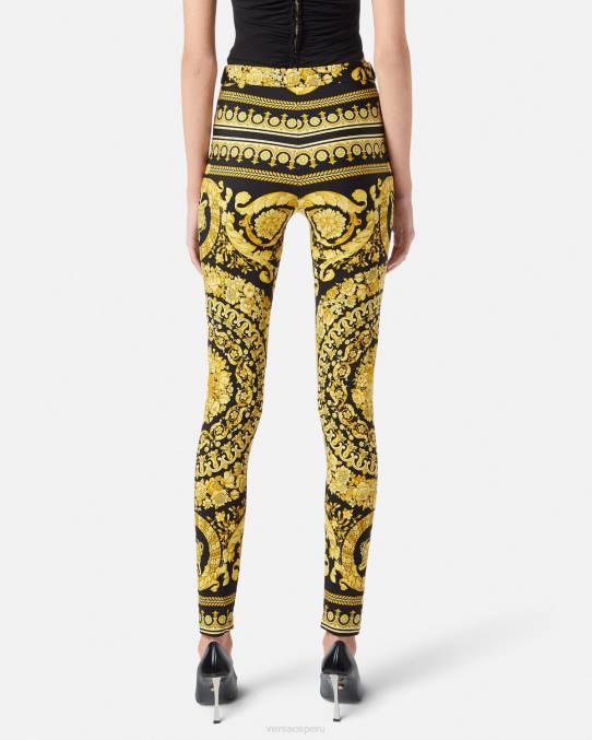 Versace ropa mujer leggings barrocos 6BPV199 imprimir