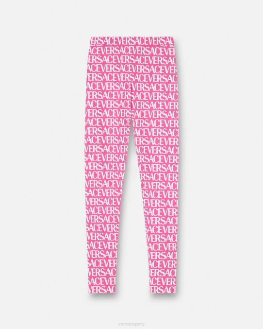 Versace ropa mujer leggings por toda la prenda 6BPV212 rosa y estampado