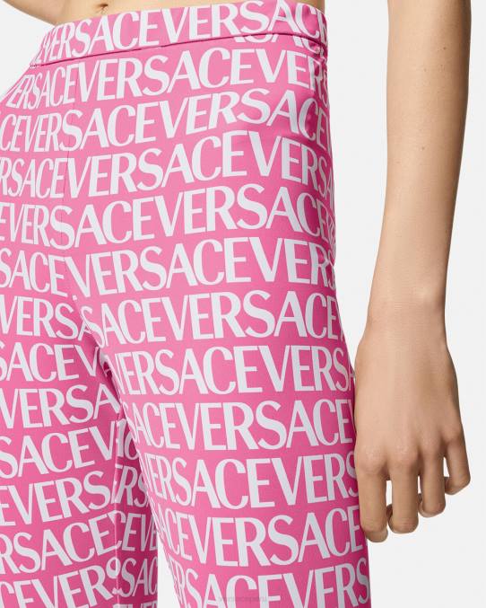 Versace ropa mujer leggings por toda la prenda 6BPV212 rosa y estampado