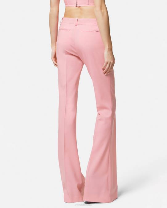 Versace ropa mujer pantalones acampanados 6BPV120 un color