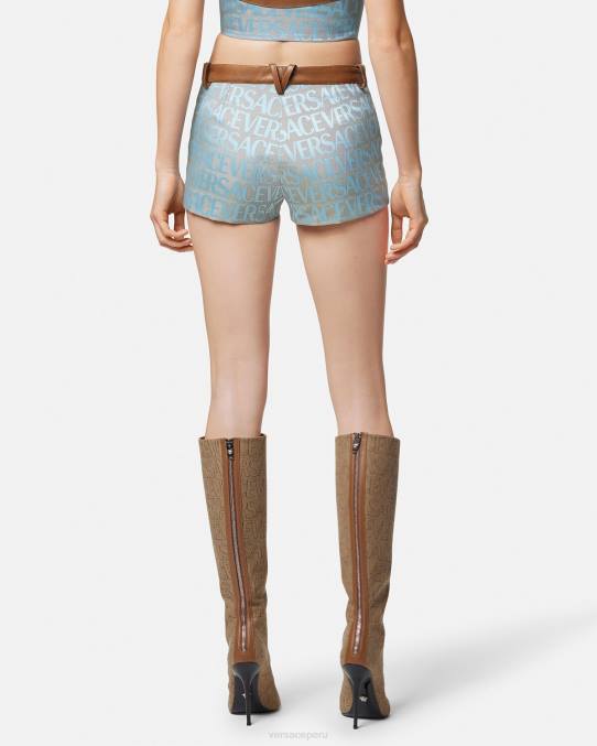 Versace ropa mujer pantalones cortos 6BPV194 imprimir