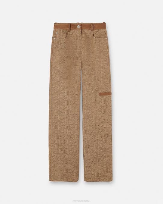 Versace ropa mujer pantalones por toda la prenda 6BPV195 imprimir