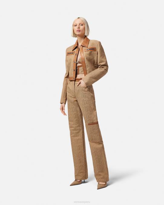 Versace ropa mujer pantalones por toda la prenda 6BPV195 imprimir