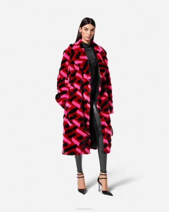 Versace ropa mujer polainas de látex 6BPV203 negro