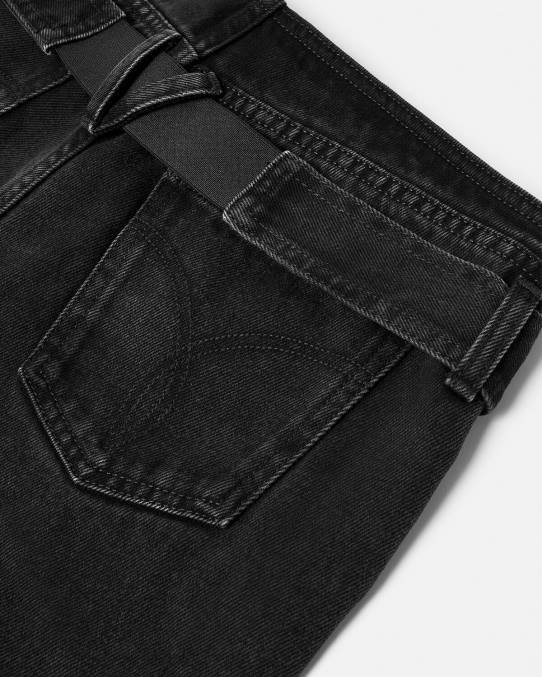 Versace ropa mujer vaqueros con medusa \'95 6BPV220 negro