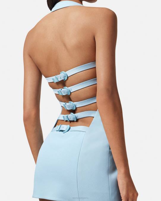 Versace ropa mujer mini vestido chaleco 6BPV15 un color