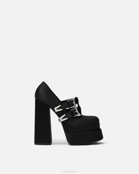 Versace zapato mujer bombas de plataforma aevitas 6BPV417 negro