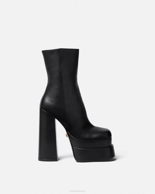 Versace zapato mujer botas aevitas plataforma 6BPV407 negro