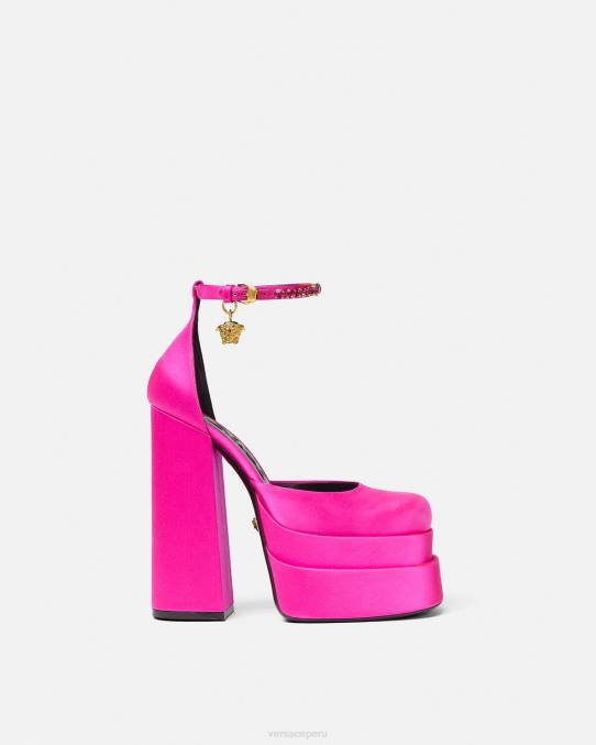 Versace zapato mujer zapatos de salón con plataforma medusa aevitas 6BPV410 fucsia