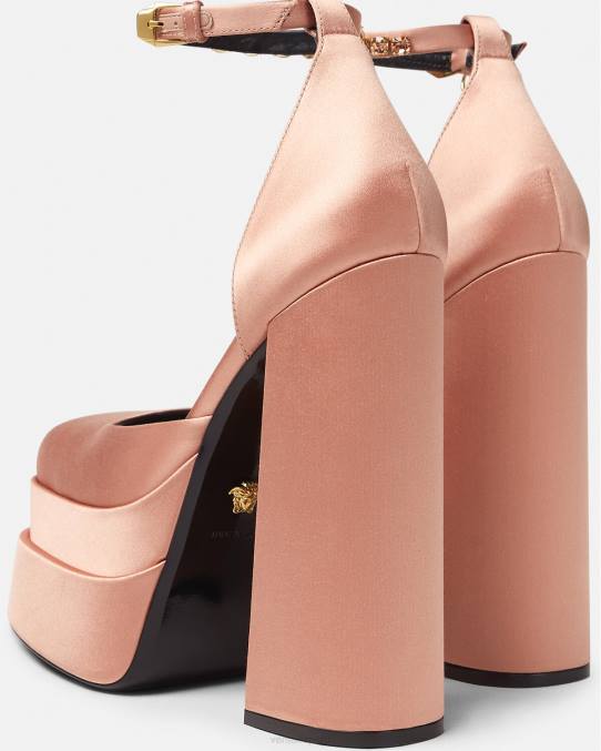 Versace zapato mujer zapatos de salón con plataforma medusa aevitas 6BPV411 rosa