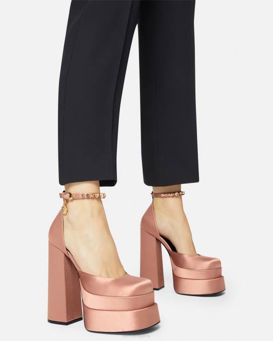 Versace zapato mujer zapatos de salón con plataforma medusa aevitas 6BPV411 rosa