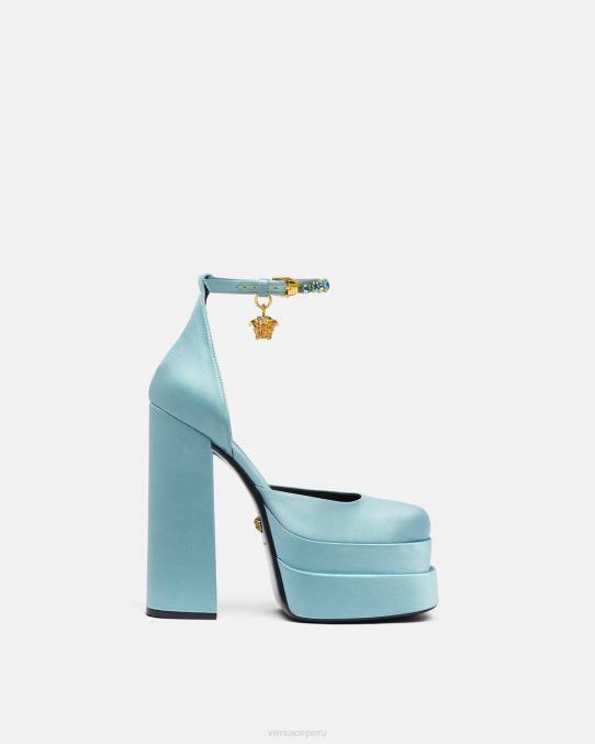 Versace zapato mujer zapatos de salón con plataforma medusa aevitas 6BPV413 un color