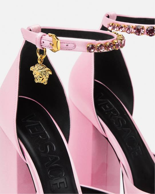 Versace zapato mujer zapatos de salón con plataforma medusa aevitas 6BPV423 rosa