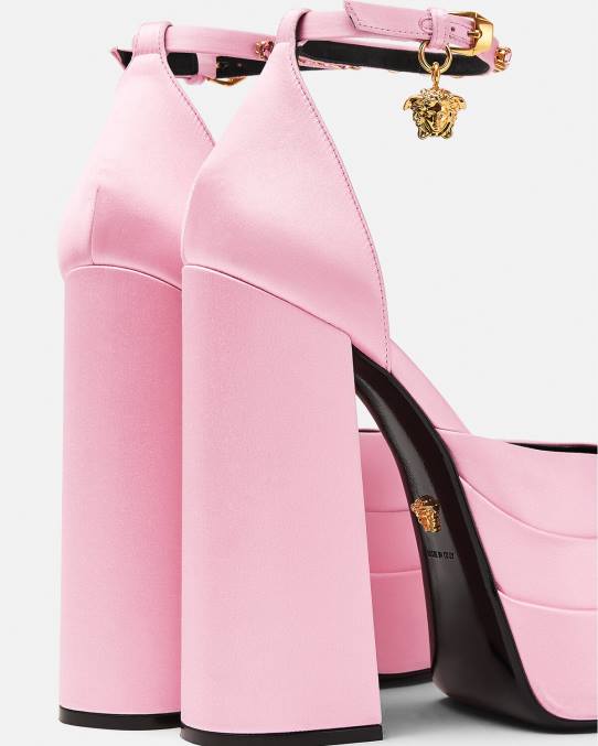 Versace zapato mujer zapatos de salón con plataforma medusa aevitas 6BPV423 rosa