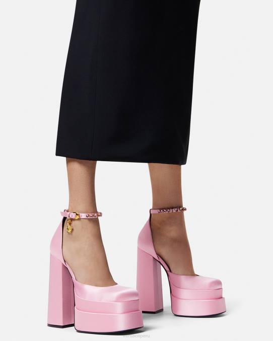 Versace zapato mujer zapatos de salón con plataforma medusa aevitas 6BPV423 rosa