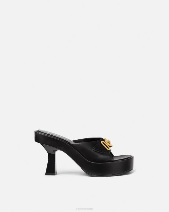 Versace zapato mujer mules biggie de medusa 6BPV470 negro