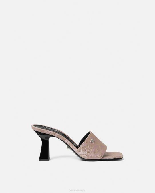 Versace zapato mujer mules por toda la prenda 6BPV442 rosa