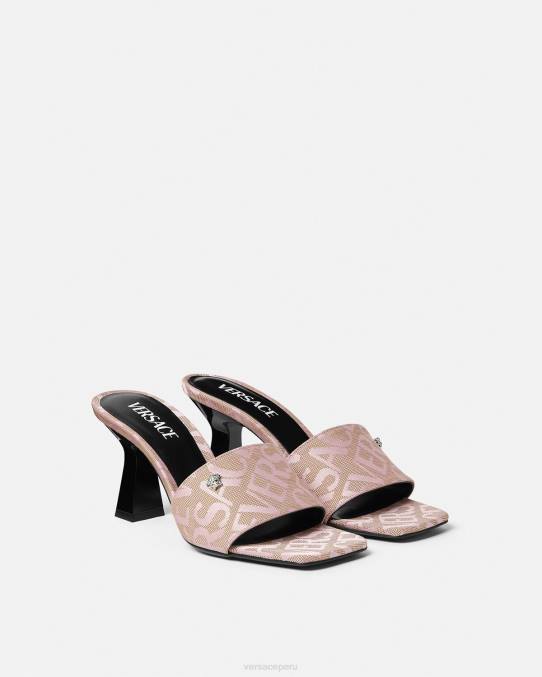 Versace zapato mujer mules por toda la prenda 6BPV442 rosa