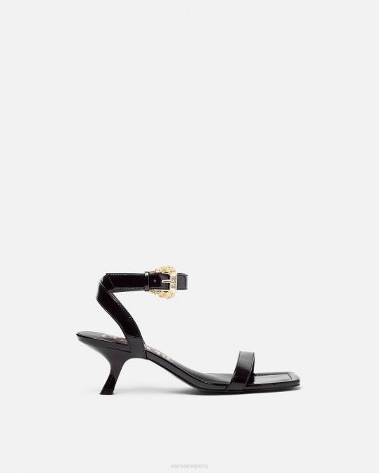Versace zapato mujer sandalias fiona barrocas 6BPV2258 negro