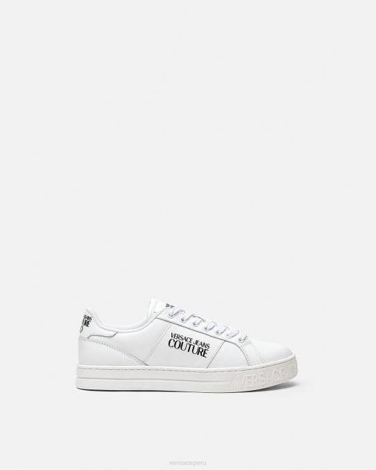 Versace zapato mujer tenis corte 88 6BPV2313 blanco