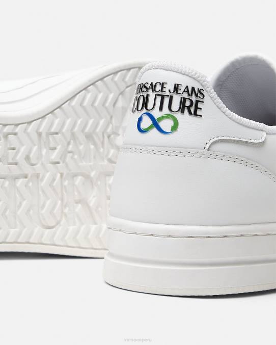 Versace zapato mujer tenis corte 88 6BPV2313 blanco