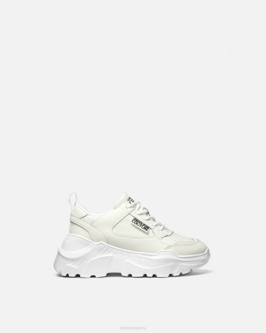 Versace zapato mujer zapatillas de deporte speedtrack 6BPV2263 blanco