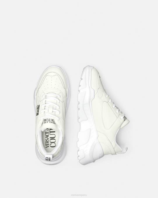 Versace zapato mujer zapatillas de deporte speedtrack 6BPV2263 blanco