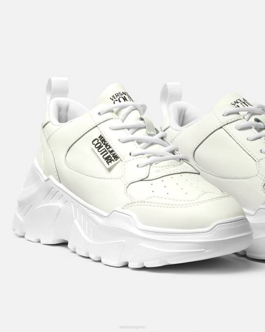 Versace zapato mujer zapatillas de deporte speedtrack 6BPV2263 blanco