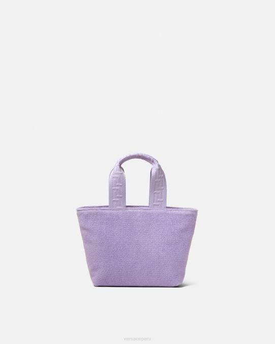 Versace bolsas niños bolso shopper con logo 6BPV2076 lila