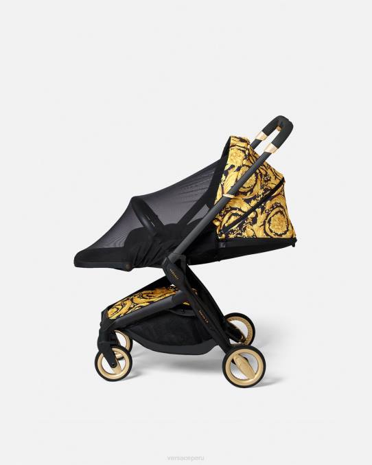 Versace accesorios niños mosquitera para cochecito de bebé 6BPV1838 negro