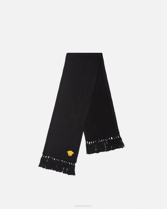 Versace accesorios niños bufanda de medusa 6BPV2072 negro