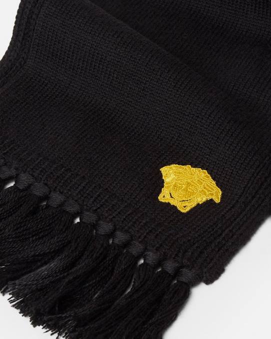 Versace accesorios niños bufanda de medusa 6BPV2072 negro