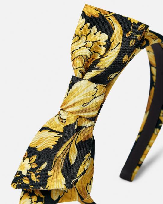 Versace accesorios niños diadema con lazo barroco 6BPV2066 imprimir