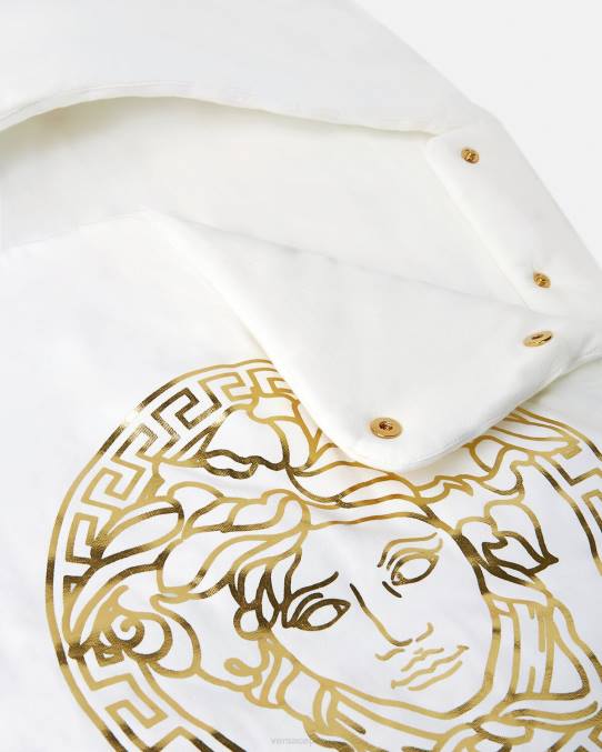 Versace accesorios niños nido de bebé medusa 6BPV1846 Oro blanco
