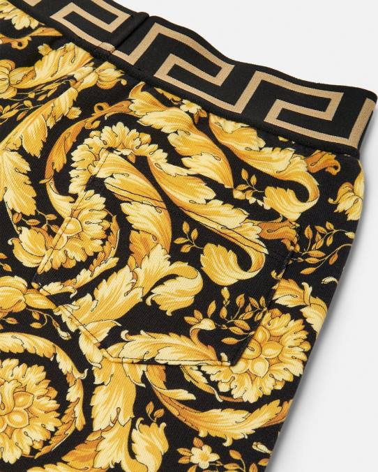 Versace ropa niños pantalones cortos barrocos 6BPV1956 imprimir