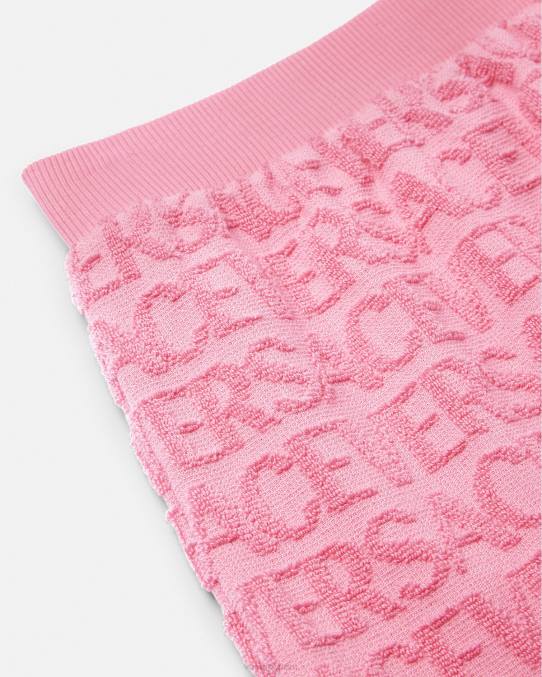 Versace ropa niños falda de toalla por toda la prenda 6BPV1947 rosa