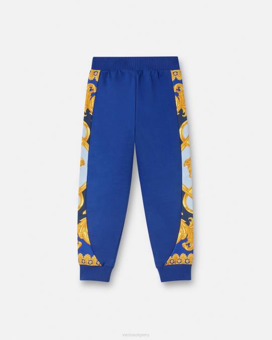 Versace ropa niños pantalones de chándal barroco 660 6BPV2110 Plano