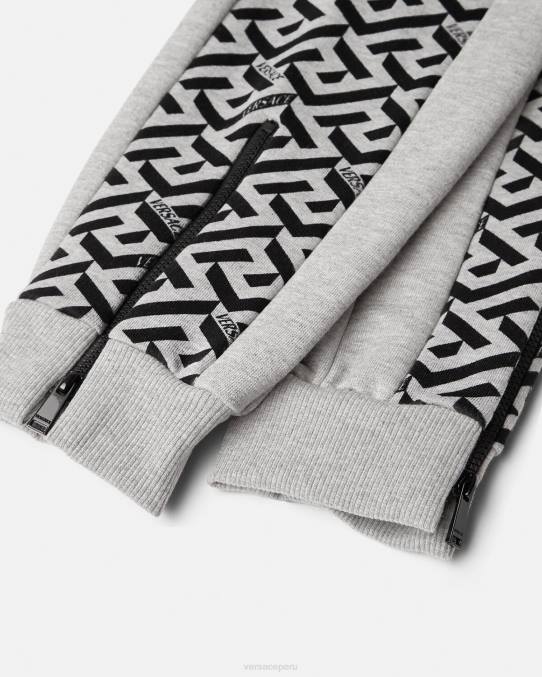 Versace ropa niños pantalones deportivos la greca 6BPV2114 gris