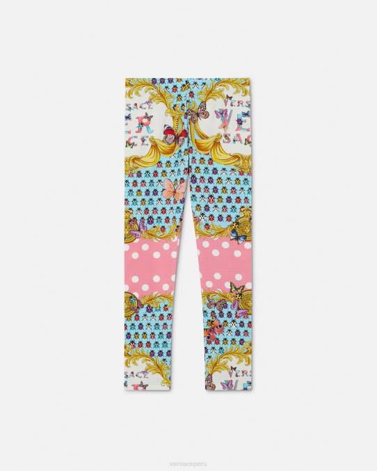 Versace ropa niños leggings de mariposas 6BPV1942 imprimir